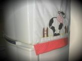 Pano para geladeira (todas as cores e estampas)